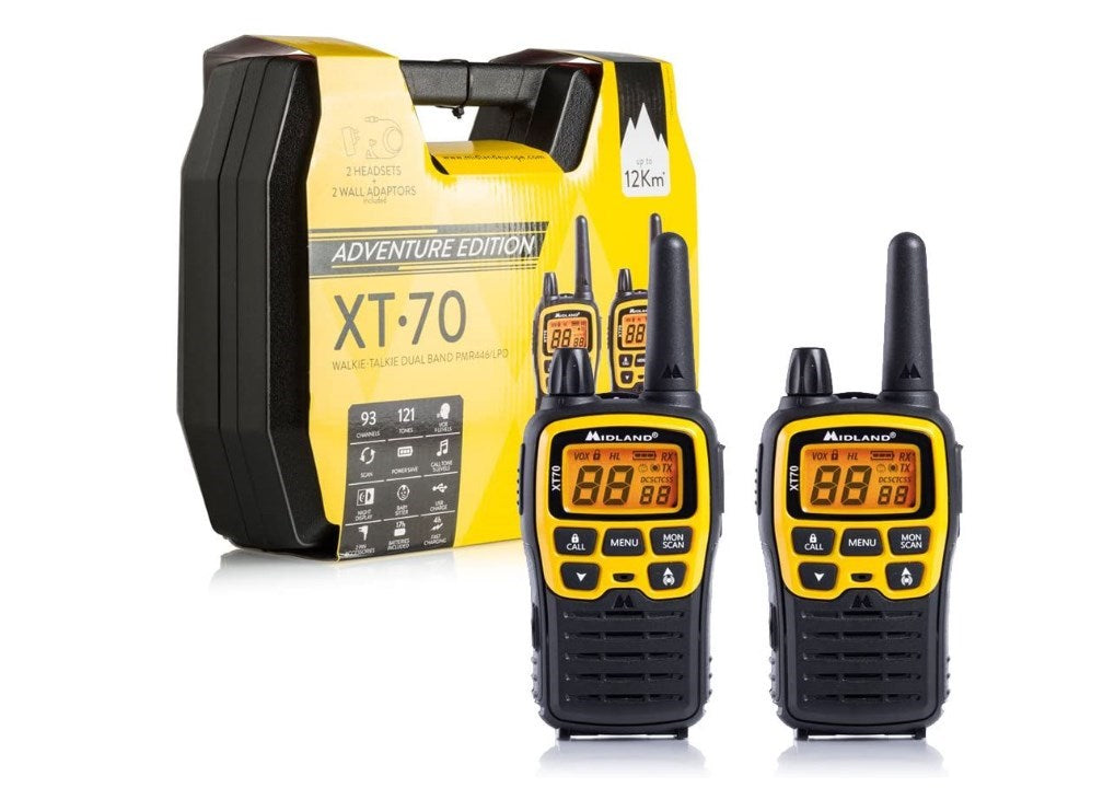 Midland XT70 Adventure, Kofferset Midland XT70 Adventure, Kofferset